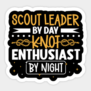 Knot Enthusiast - Cus master Sticker